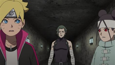 The next day, Team 5 and Team 10 discuss the event. . Boruto ep wiki